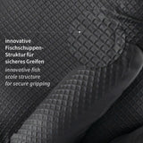 Nitrilhandschuhe Power Grip Long | puderfrei - schwarz