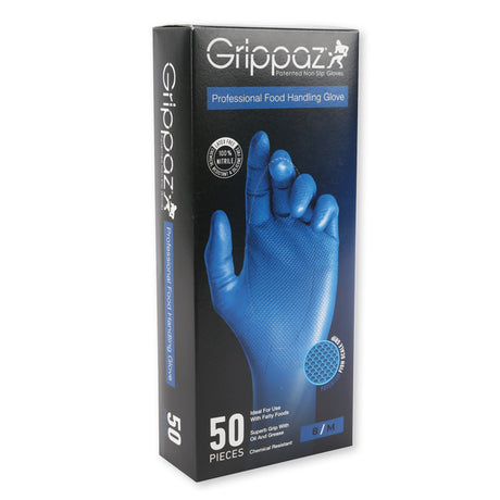 Nitrilhandschuhe Power Grip Long "Extra" | puderfrei - blau