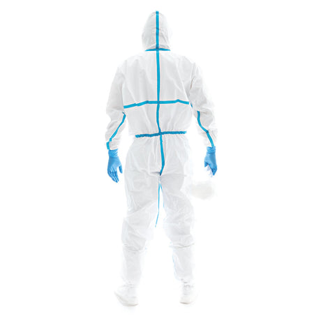 Schutzset Super High Risk - weiß-blau