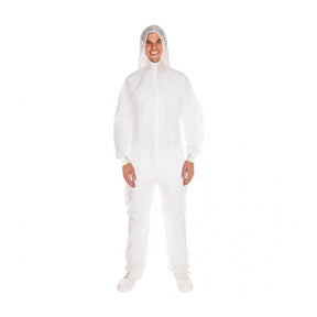 Overalls mit Bündchen | PP - weiß