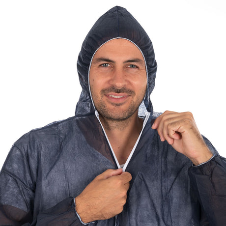 Overalls Eco mit Kapuze | PP - dunkelblau