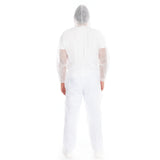 Overalls Eco mit Kapuze | PP - weiß