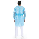 Kittel Med Light mit Nackenbindeband | SMS - blau