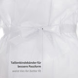 Schutzkittel Protect Typ PB 4B + PB 6B | PP, PE teil-laminiert - weiß