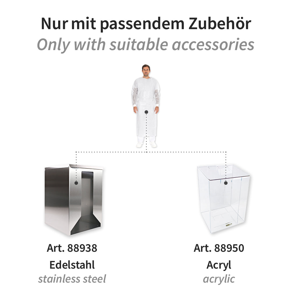 Schutzkittel Protect Typ PB 4B + PB 6B | PP, PE teil-laminiert - weiß