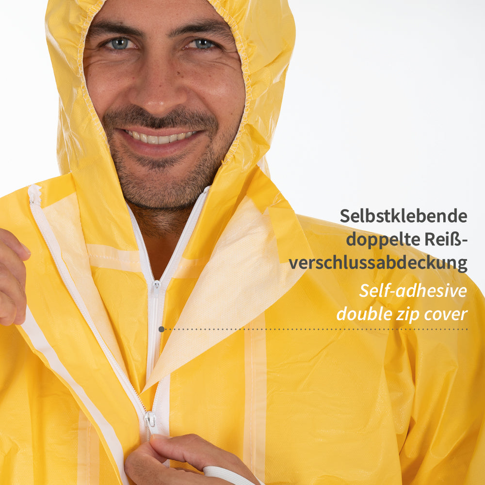 Overalls ChemicalStar Typ 3B+4B+5B+6B | SMS/PE - gelb