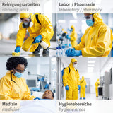 Overalls ChemicalStar Typ 3B+4B+5B+6B | SMS/PE - gelb