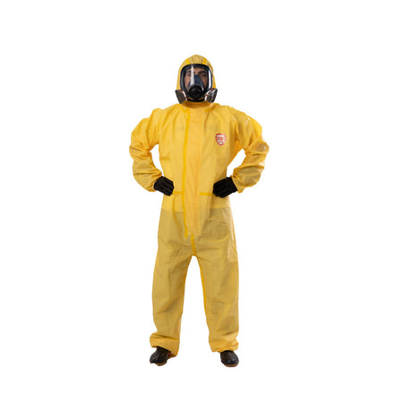 CoverPremPro Chemikalienschutzanzug Typ 3B+4B+5B+6B | PP/PE - gelb