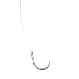 Nylon Kreuzbandfaden mit Nadel und Crimp-Röhre