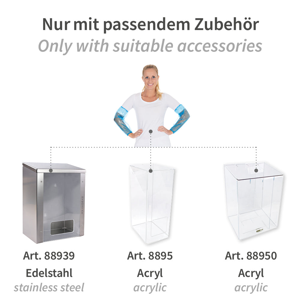 Ärmelschoner Strong | PE, maschinell gefertigt - blau