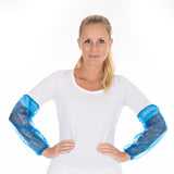 Ärmelschoner Eco | PE, maschinell gefertigt - blau