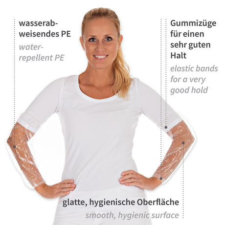 Ärmelschoner Light | PE - transparent