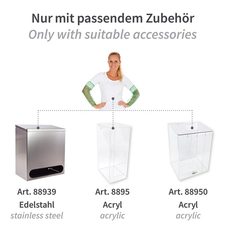 Ärmelschoner Light | PE - grün