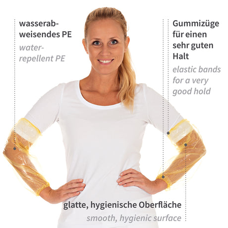 Ärmelschoner Light | PE - gelb