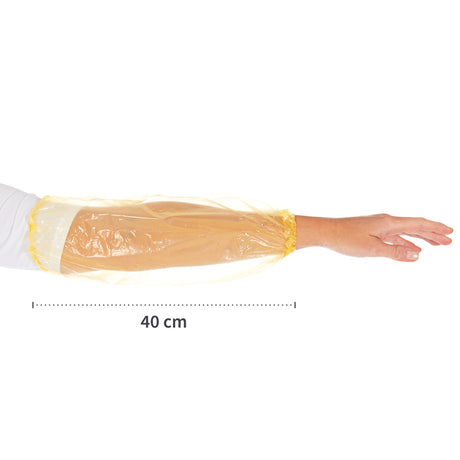 Ärmelschoner Light | PE - gelb