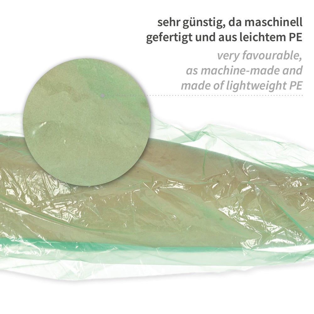Ärmelschoner Light | PE, maschinell gefertigt - grün