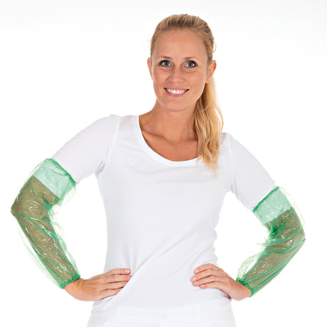 Ärmelschoner Light | PE - grün