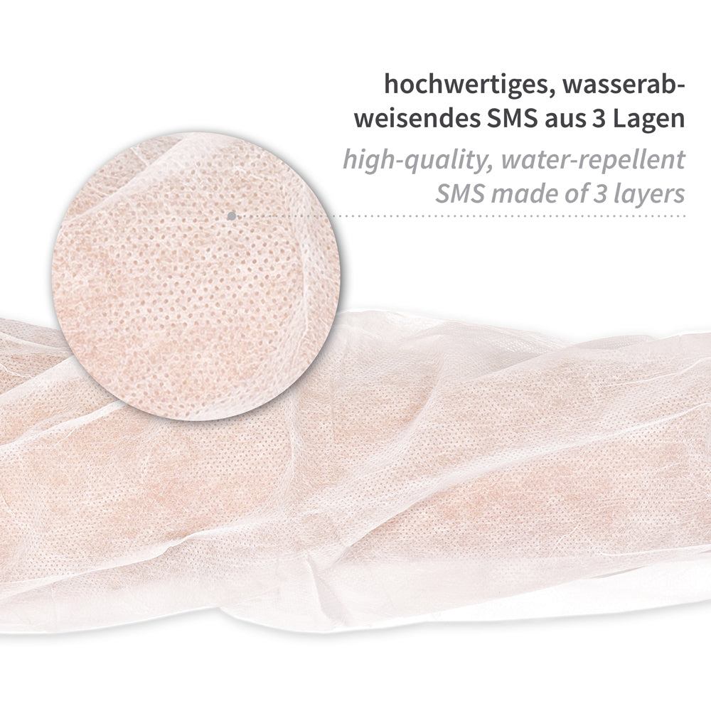 Ärmelschoner mit Strickbündchen | SMS - weiß