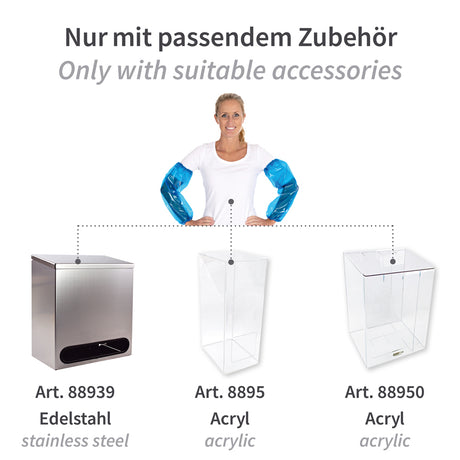 Ärmelschoner | EVA - blau