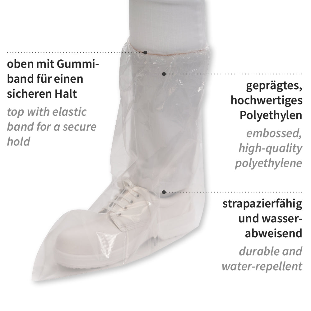Überstiefel | PE - transparent