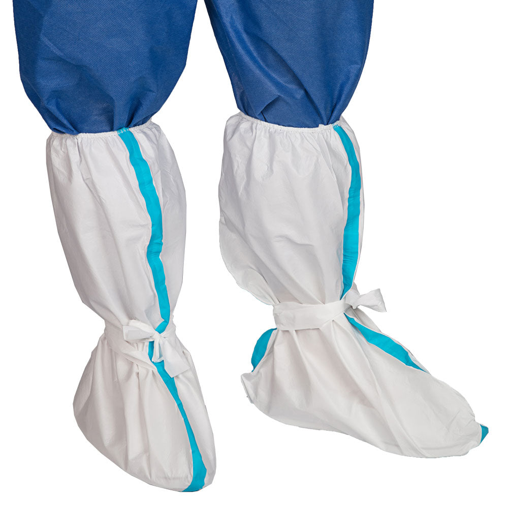 Überstiefel mit Tape Typ PB 4B+6B | Microporous - weiß