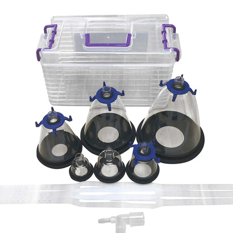 Anästhesie-Masken Set mit 6 Größen inkl. Transportbox