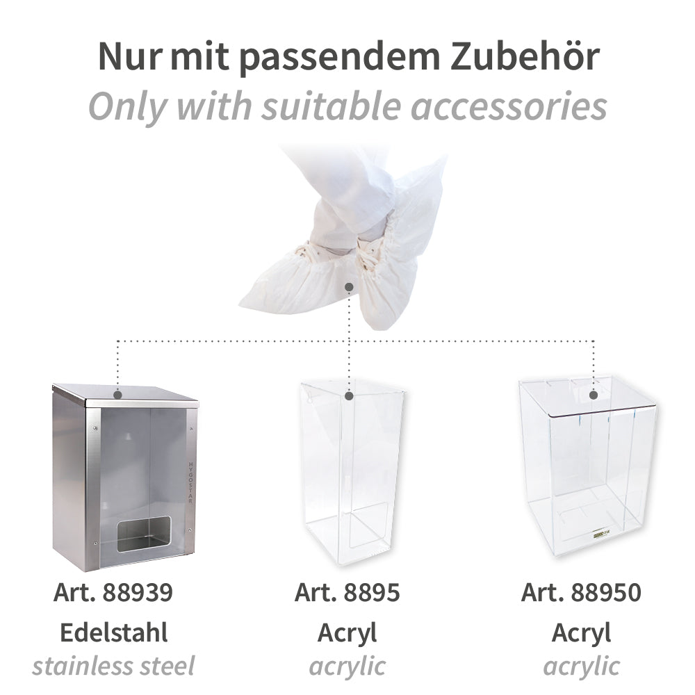 Überschuhe | CPE, maschinell gefertig - weiß