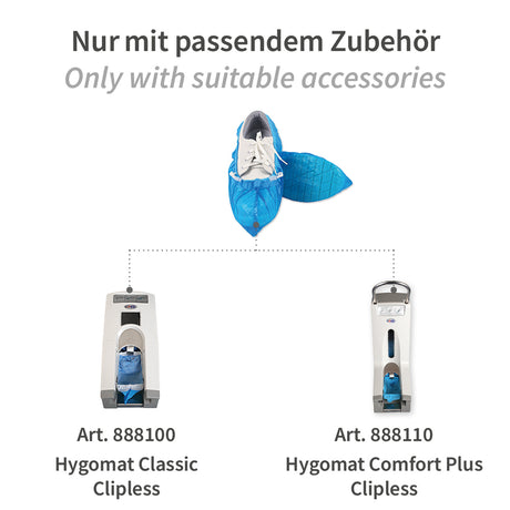 Überschuhe für Hygomat Clipless | CPE - blau