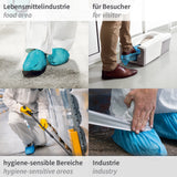 Überschuhe für Hygomat | CPE - blau