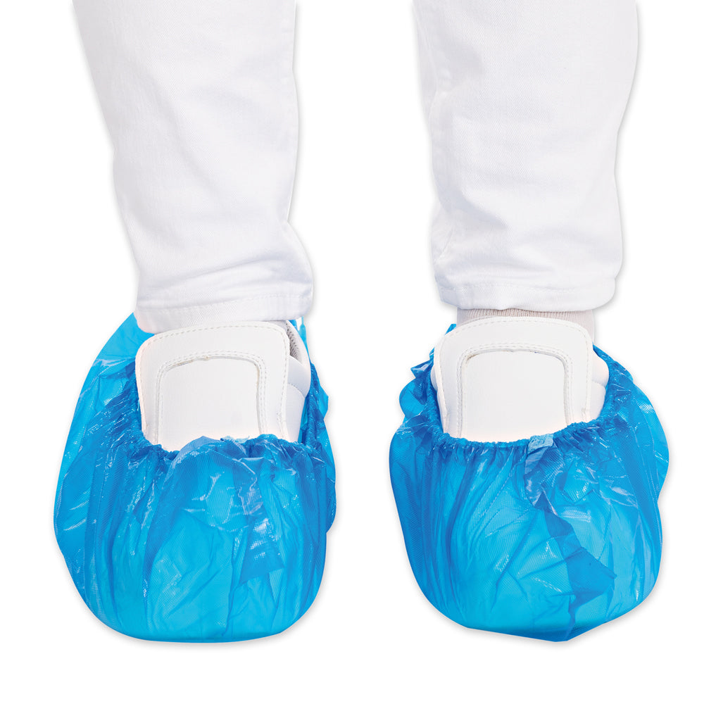 Überschuhe für Hygomat | CPE - blau