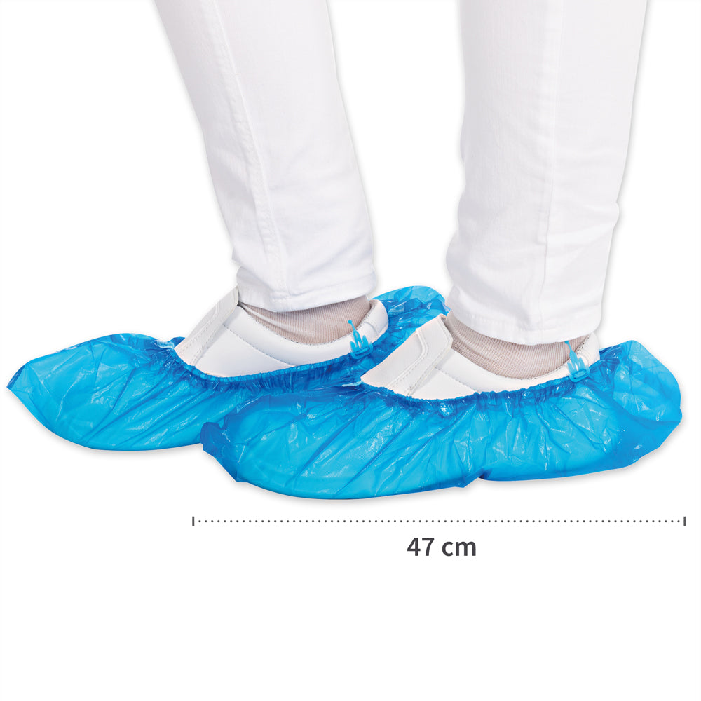 Überschuhe für Hygomat | CPE - blau