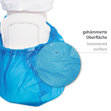 Überschuhe für Hygomat | CPE - blau