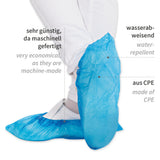 Überschuhe | CPE, maschinell gefertig - blau