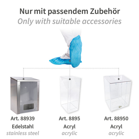 Überschuhe | CPE, maschinell gefertig - blau