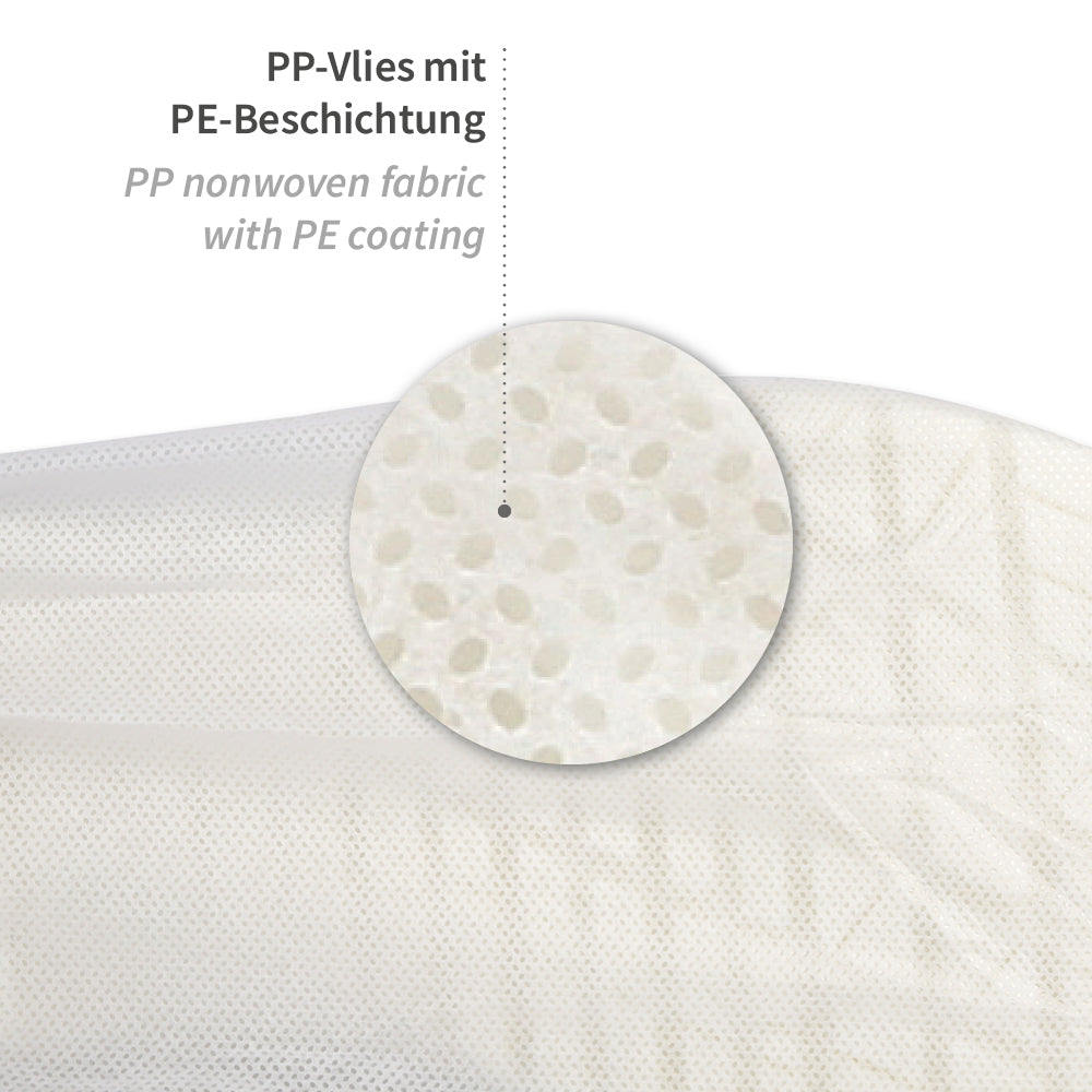 Überschuhe Anti Slide Extra | PP, PE beschichtet - weiß