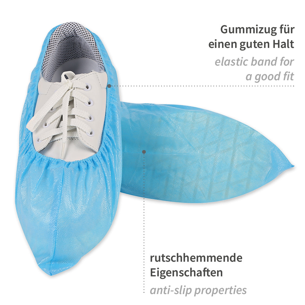 Überschuhe Anti Slide Extra | PP, PE beschichtet - blau