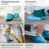 Überschuhe Anti Slide Extra | PP, PE beschichtet - weiß