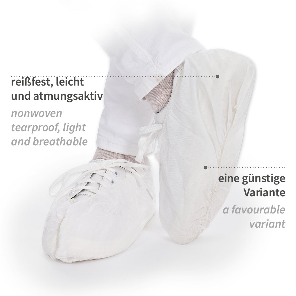 Überschuhe Med Eco | PP, maschinell gefertigt - weiß