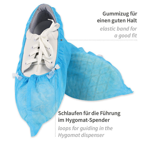 Überschuhe Structure für Hygomat Clipless | PP - blau