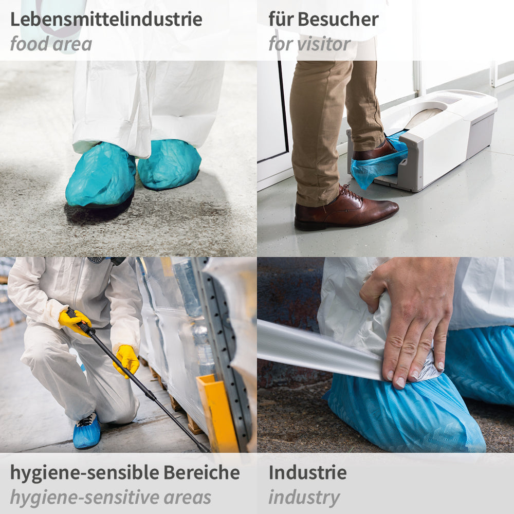 Überschuhe Structure für Hygomat Clipless | PP - blau