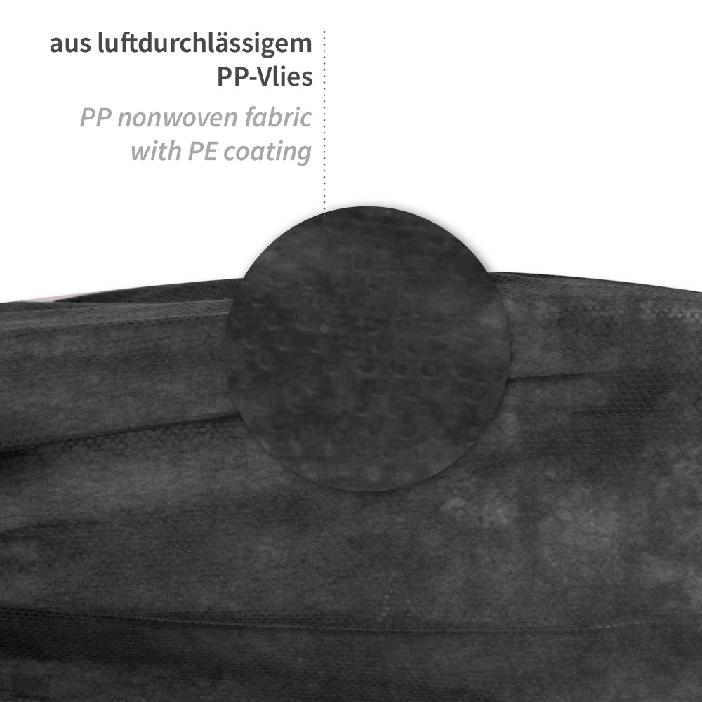 Überschuhe Industry Eco | PP, maschinell gefertigt - schwarz