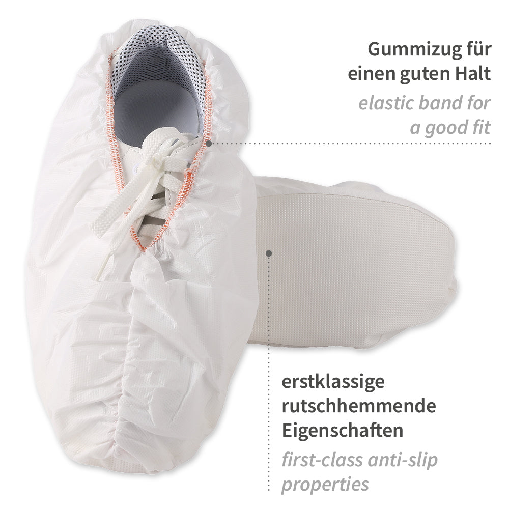 Überschuhe Anti Slide Premium | PP, PE beschichtet - weiß
