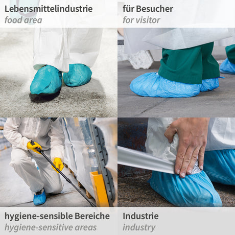 Überschuhe Industry Eco | PP, maschinell gefertigt - weiß