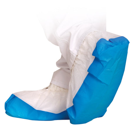 Überschuhe Strong | PP/CPE - weiß-blau