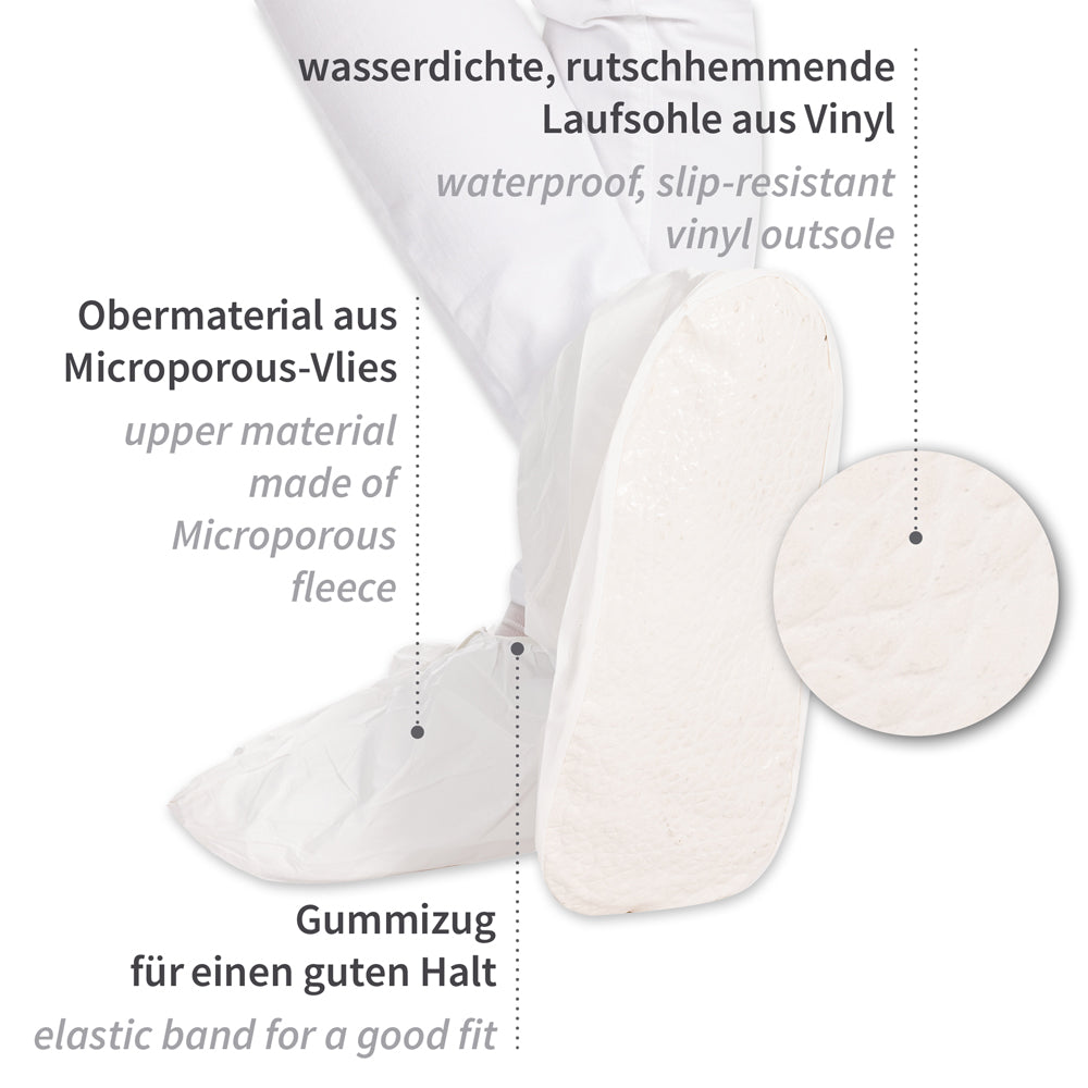 Überschuhe | Microporous - weiß