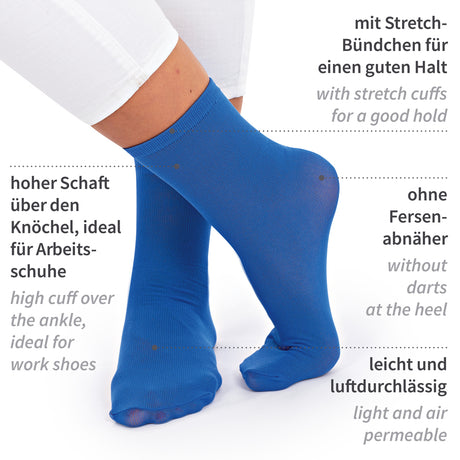 Einwegsocken Foot Fresh | Polyamid - blau