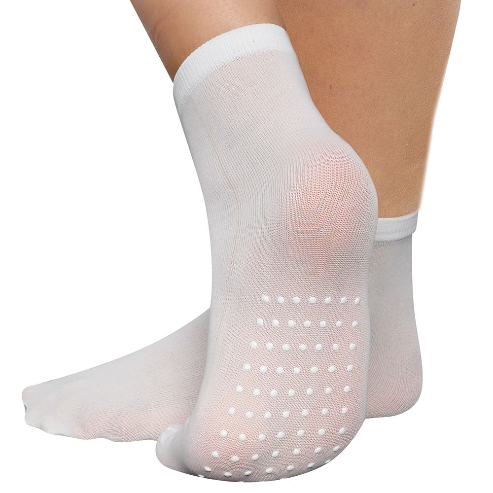 Einweg-Socken "Anti-Rutsch" | Polyamid - weiß