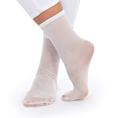 Einwegsocken | Polycotton - weiß
