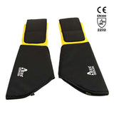 Handschuhe mit Bissplatten