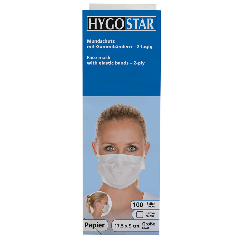 Mundschutz Civil Use, 2-lagig | Papier - weiß